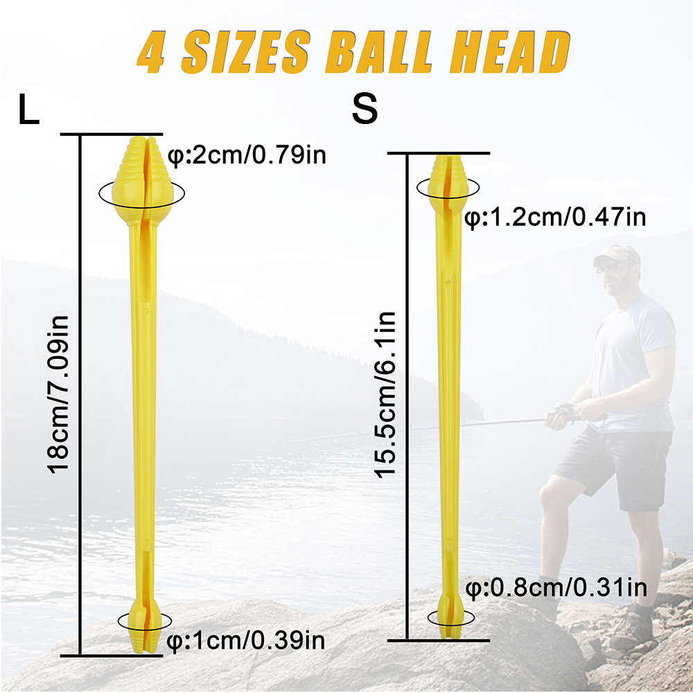 6 ชิ้นตะขอตกปลา Disgorger Snel - Fishing Hook Remover บทวิจารณ์และราคา