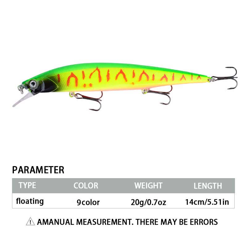 เหยื่อปลอมพลาสติก 1 ชิ้น ขนาด  - Fishing Hook Treble บทวิจารณ์และราคา