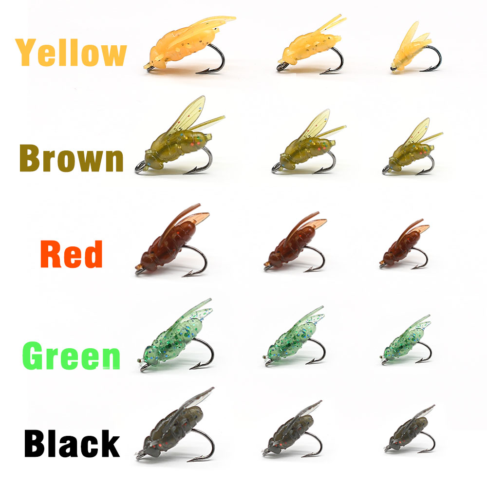 เหยื่อตกปลาปลอมรูปแมลงวัน 10 ช - Fishing Hook Assortment บทวิจารณ์และราคา