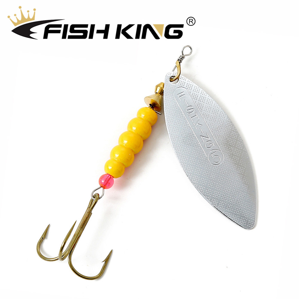 ปลา KING 1Pcs โลหะเหยื่อล่อปลา - Fishing Hook Treble บทวิจารณ์และราคา