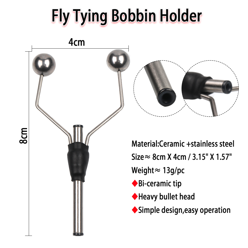 Vampfly Bi-Ceramic Tip Bobbin  - Fishing Hook Jig บทวิจารณ์และราคา