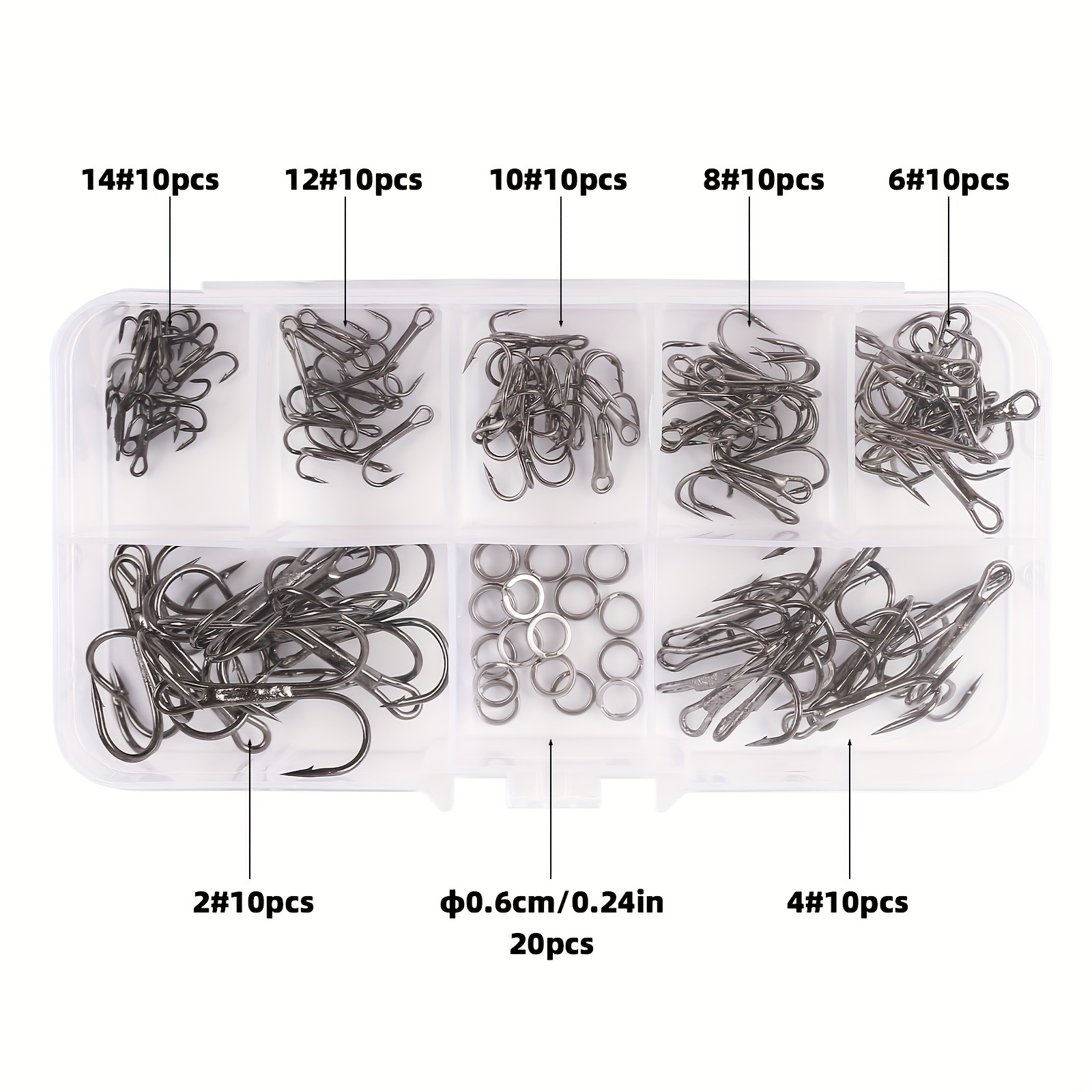 ชุดเหยื่อตกปลา 90 ชิ้น/ชุด พร้ - Fishing Hook Circle บทวิจารณ์และราคา