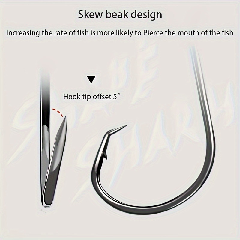 50 ชิ้นตะขอวงกลมอุปกรณ์ตกปลาตะ - Fishing Hook Circle บทวิจารณ์และราคา