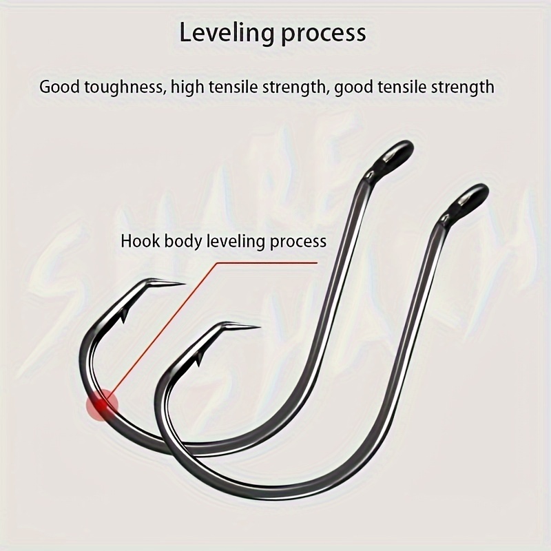 50 ชิ้นตะขอวงกลมอุปกรณ์ตกปลาตะ - Fishing Hook Circle บทวิจารณ์และราคา