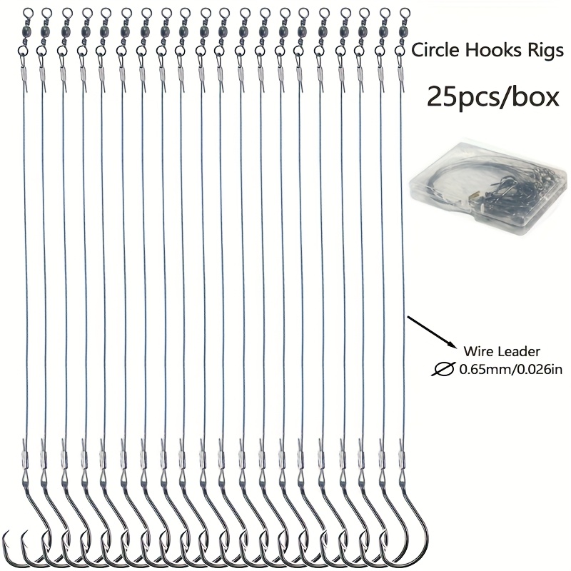 ชุดเบ็ดตกปลาแบบวงกลม 25 ชิ้น พ - Fishing Hook Circle บทวิจารณ์และราคา